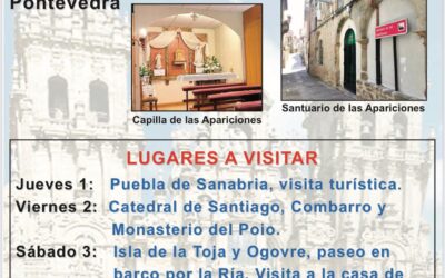 Peregrinación parroquial a Pontevedra y Santiago de Compostela