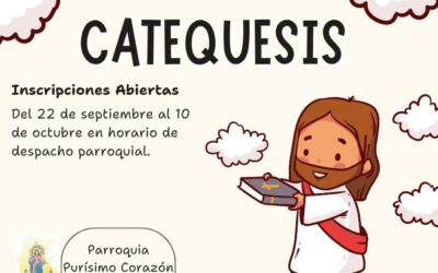 Abierto el plazo de inscripciones para la catequesis