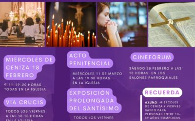 Horario de Cuaresma 2026